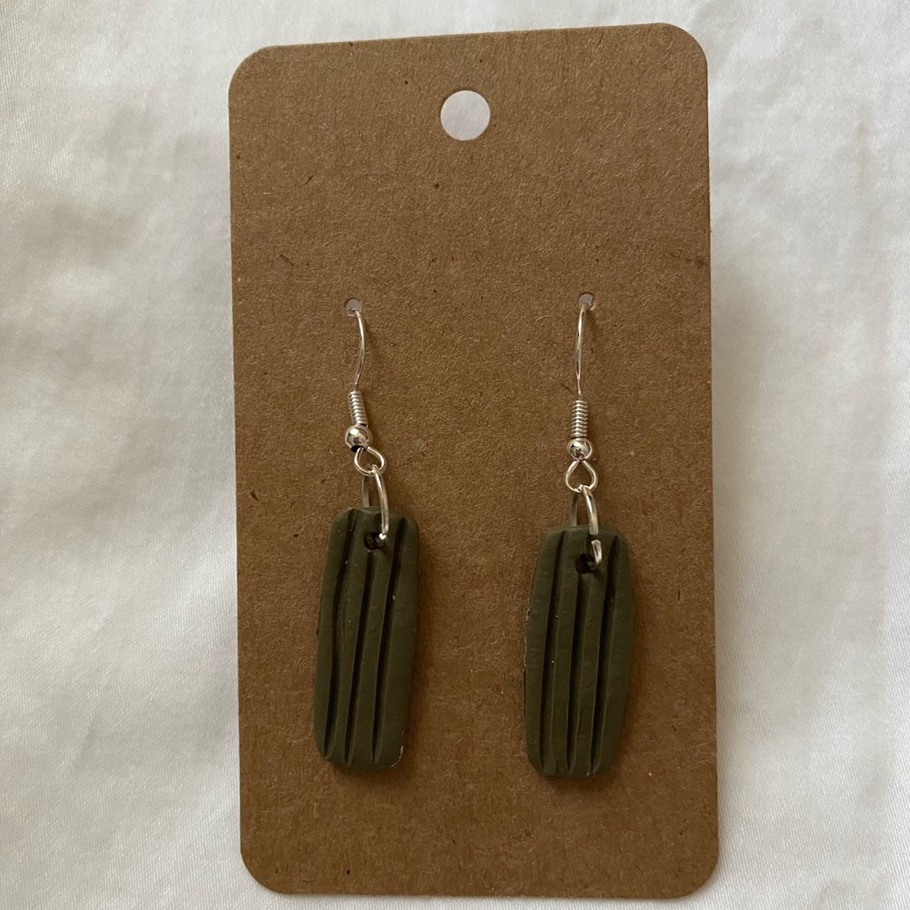 Clay earrings